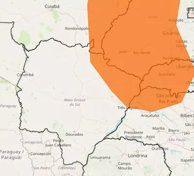 Imagem da notícia Inmet emite alerta de baixa umidade para Costa Rica e demais cidades da região norte de MS